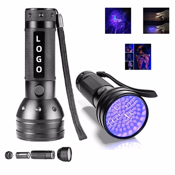 51 LED UV Flashlight for Pet Urine, Bed Bugs, Curing