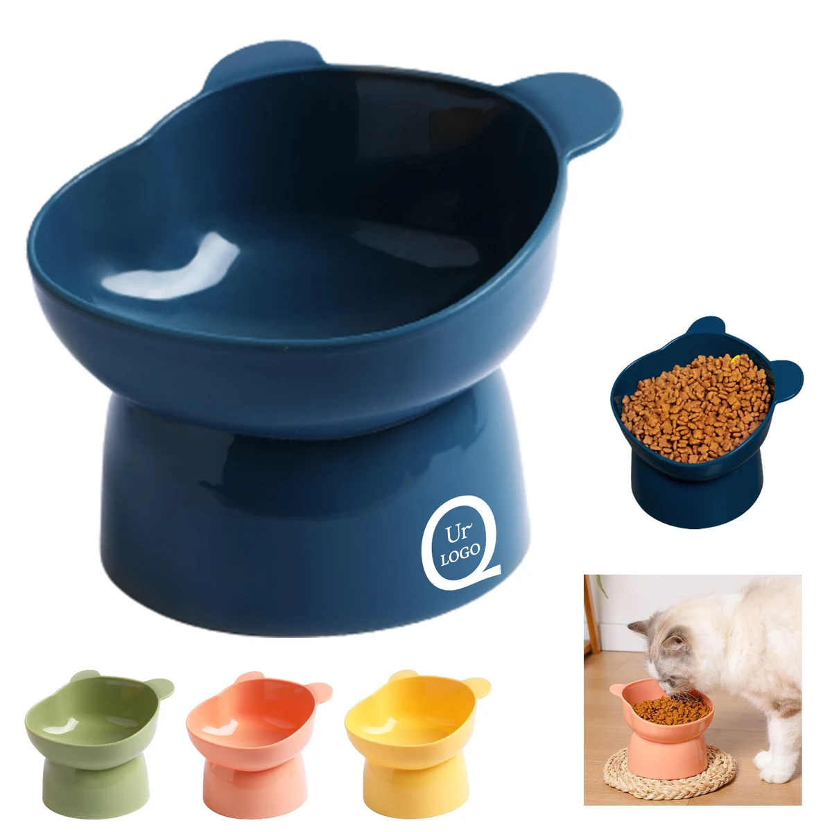 High Legged Cat Bowl 1