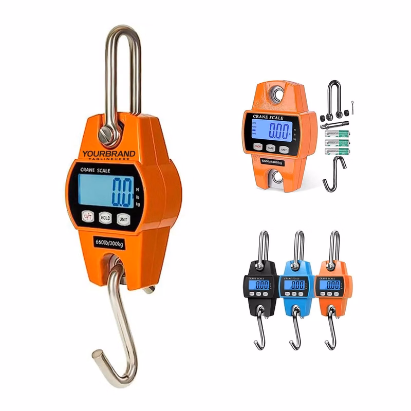 660LB Waterproof Handheld Mini Digital Hanging Crane Scale