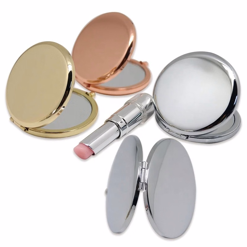 Round Folded Compact Mirrors