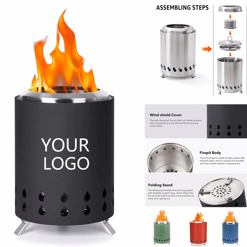 Portable Outdoor Mini Fireplace