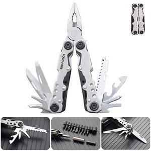 Versatile Black Multi Functional Pliers Tool Kit With Bits Set 1