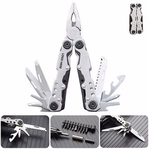 Versatile Black Multi Functional Pliers Tool Kit With Bits Set