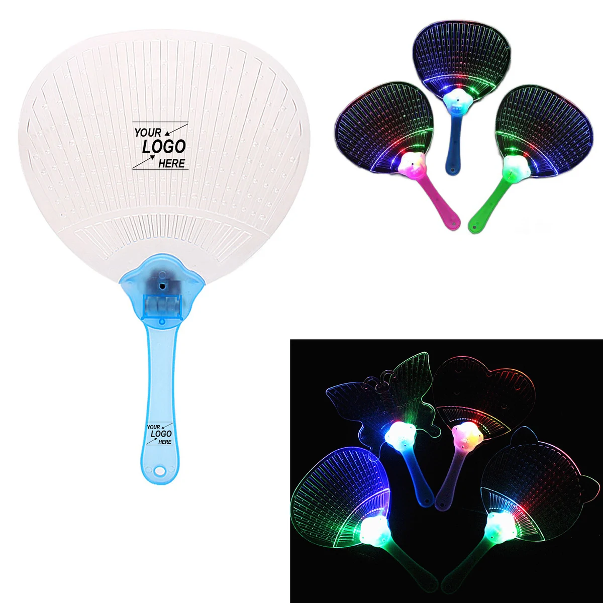 LED Flashing Light-Up Fan 1