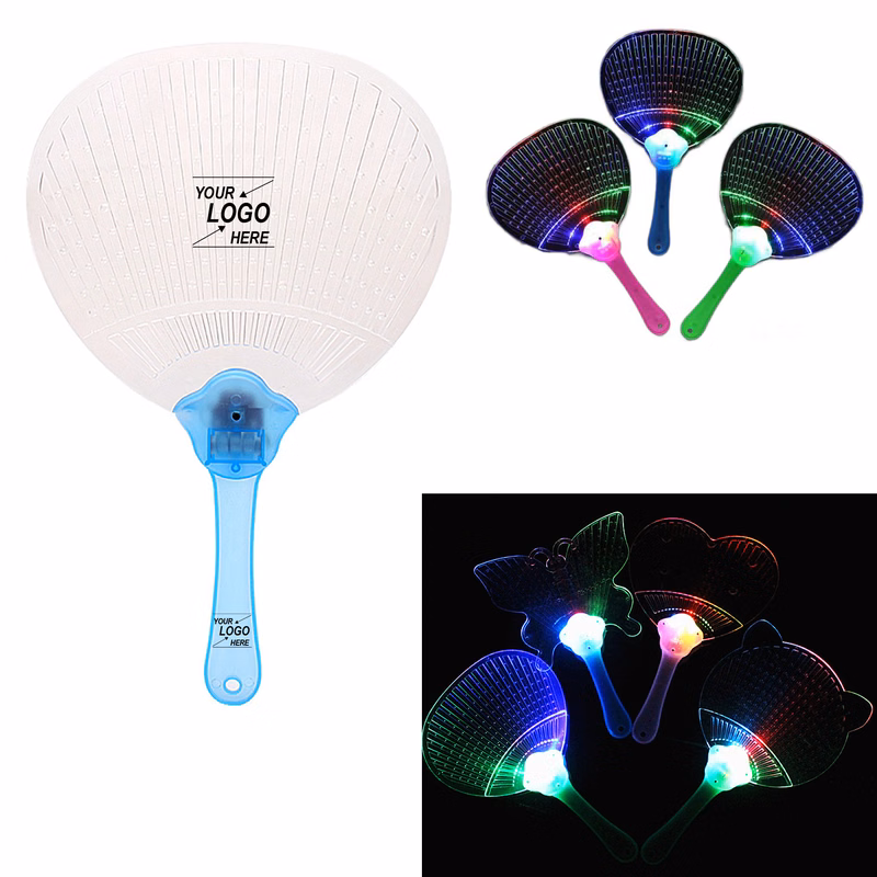 LED Flashing Light-Up Fan