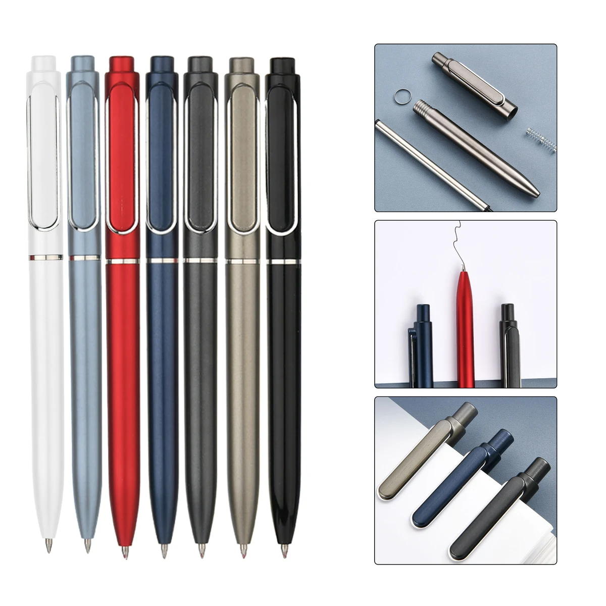 Balanced Barrel Gel Pen, custom pen with logo imprint 1