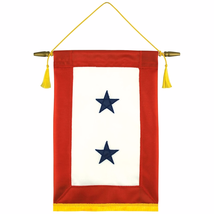 Service Star Banner - Two Stars