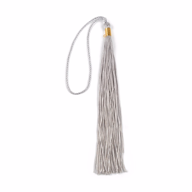 Light Gray Graduation Tassel
