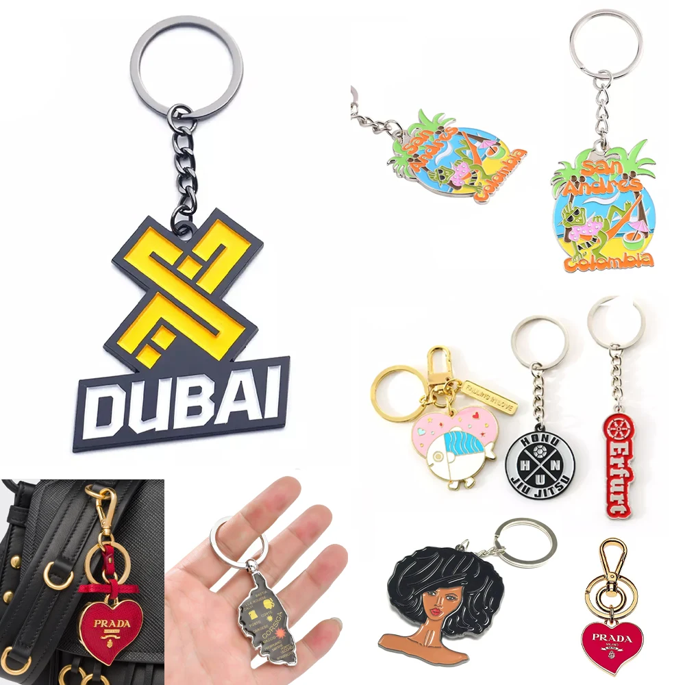 Custom Made Metal Key Tag 1