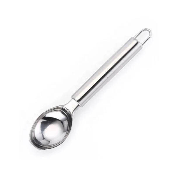 Custom 8" Stainless Steel Ice Cream Spoon — Multi-Use Kitchen Serving Tool 1