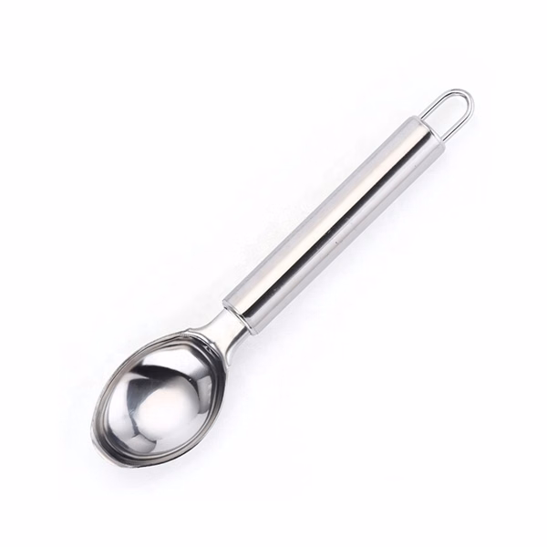 Custom 8" Stainless Steel Ice Cream Spoon — Multi-Use Kitchen Serving Tool