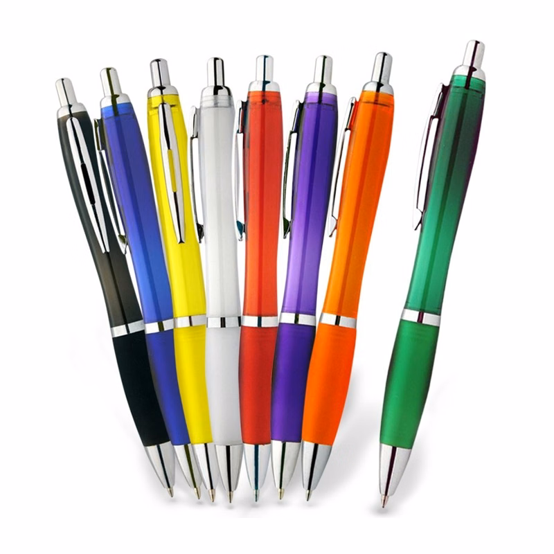Silicone Grip Ballpoint Pen
