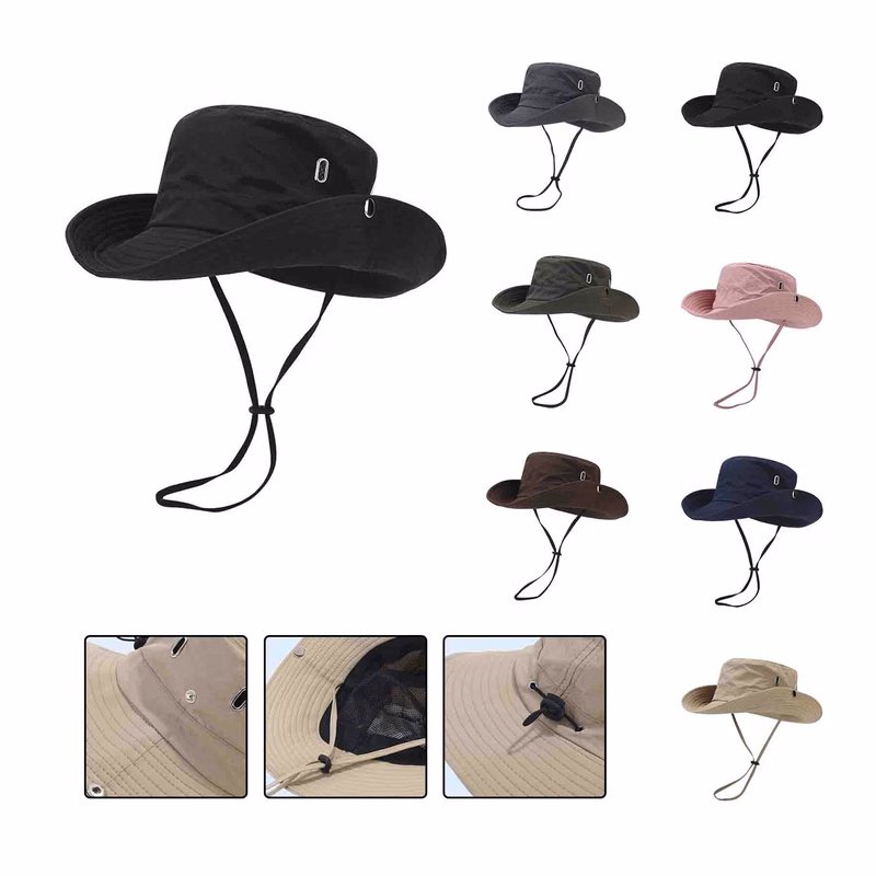 Outdoor Camping Rope Fisherman Hat