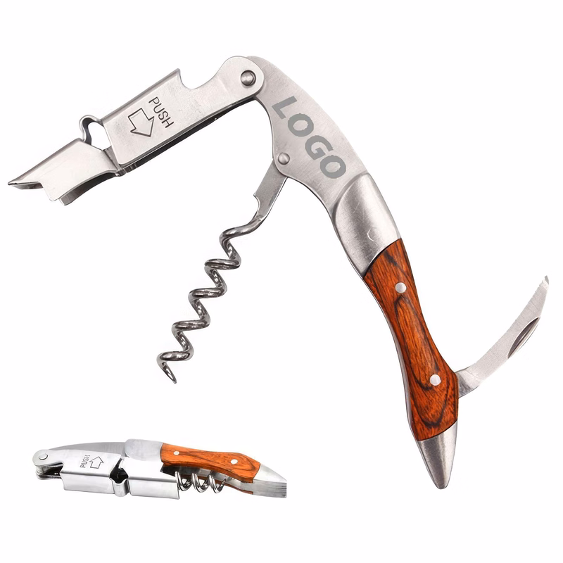 Custom Professional Waiter Corkscrew Wine Openers