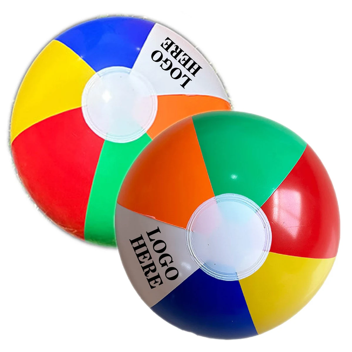 Mini Size 6" Diameter Beachballs 1