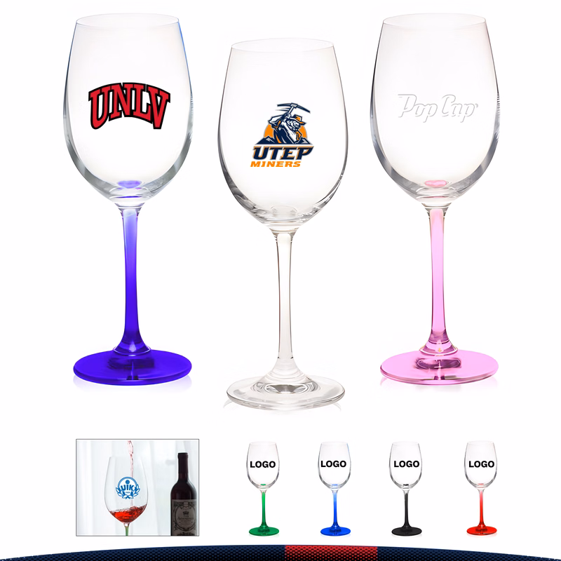 14 oz. Crystal Wine Glasses