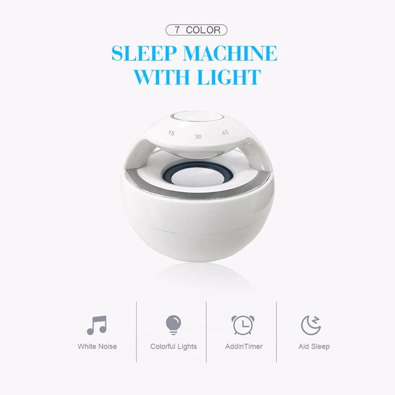 Sleep Sound Machine With Light