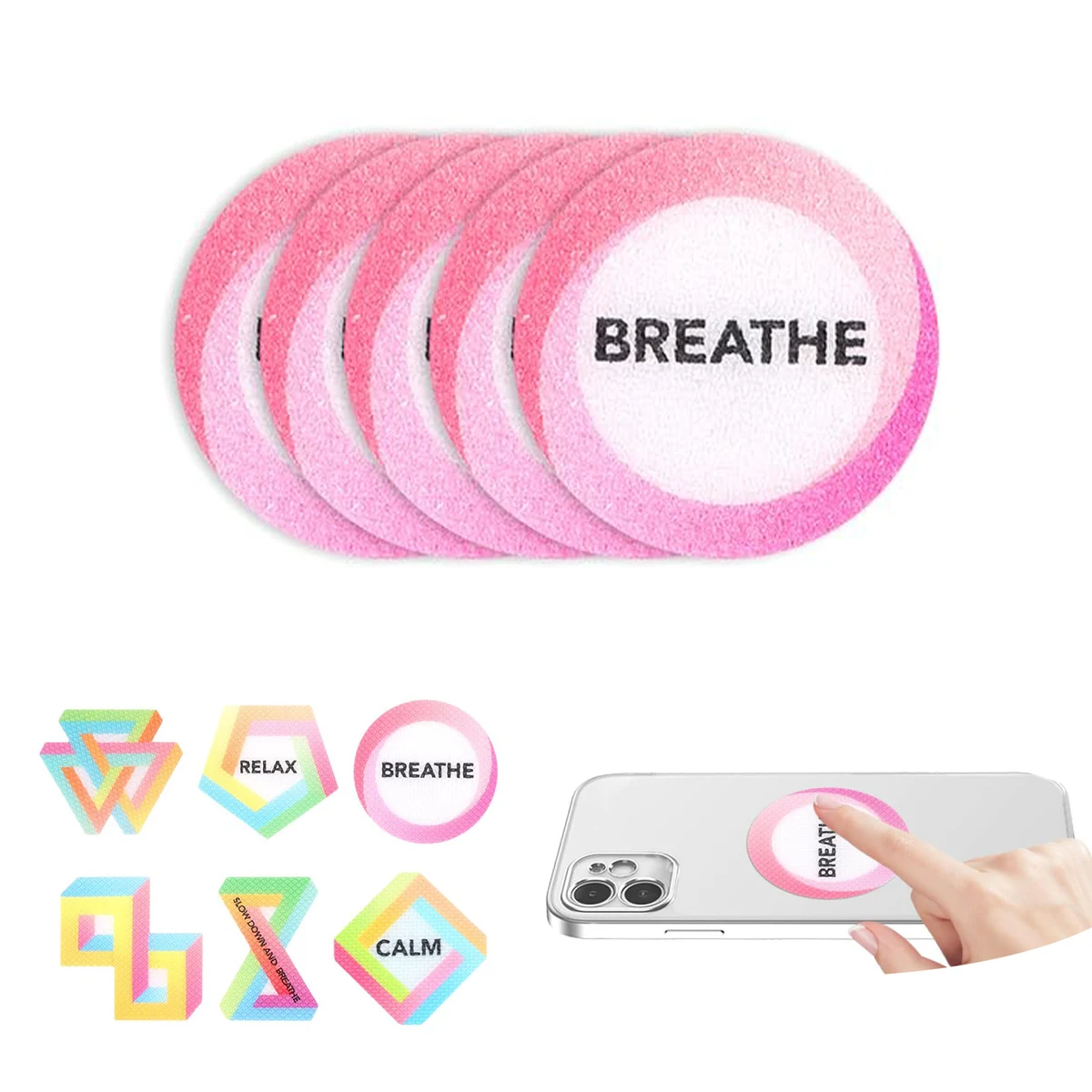 3" Diameter Stress Anxiety Sensory Sticker 1