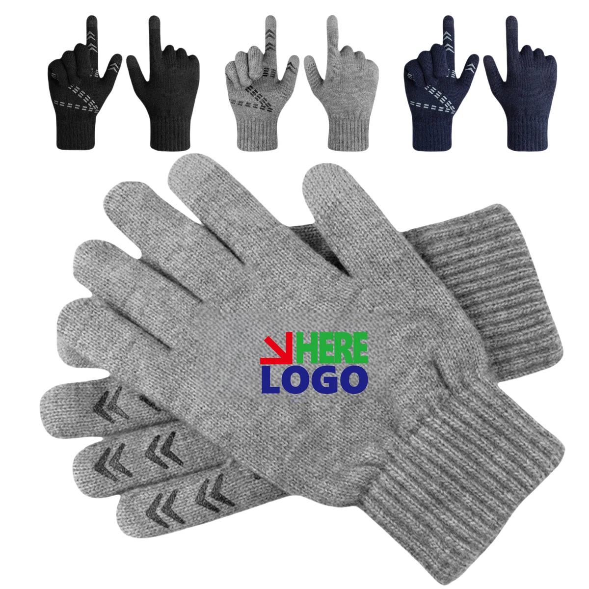 Convenience Touch Screen Compatible Winter Gloves 1
