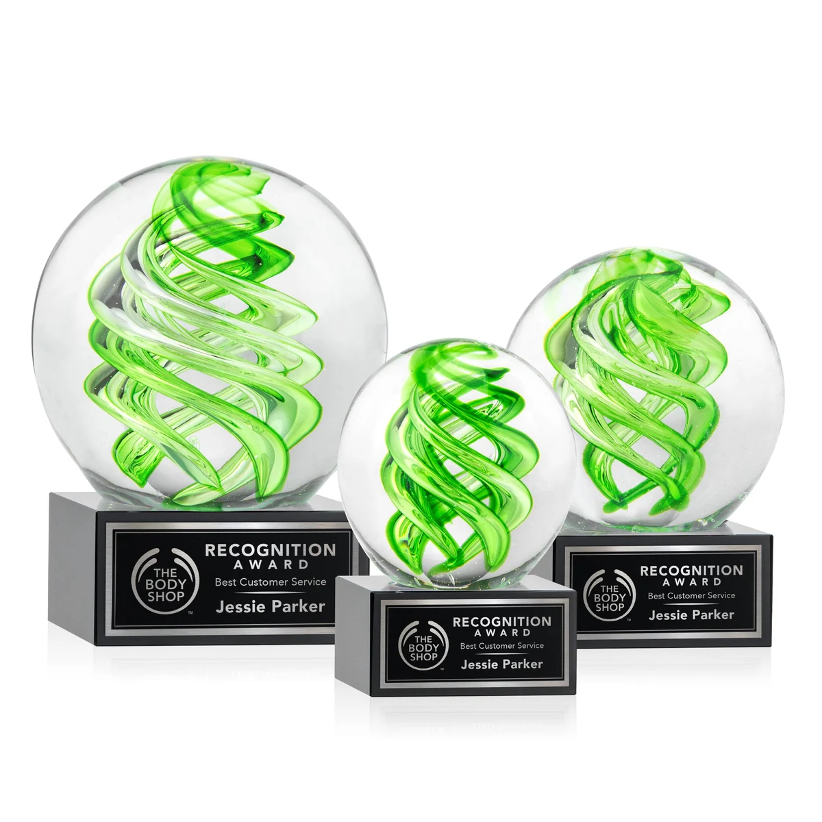 Vortex Award on Hancock Base - Black 1