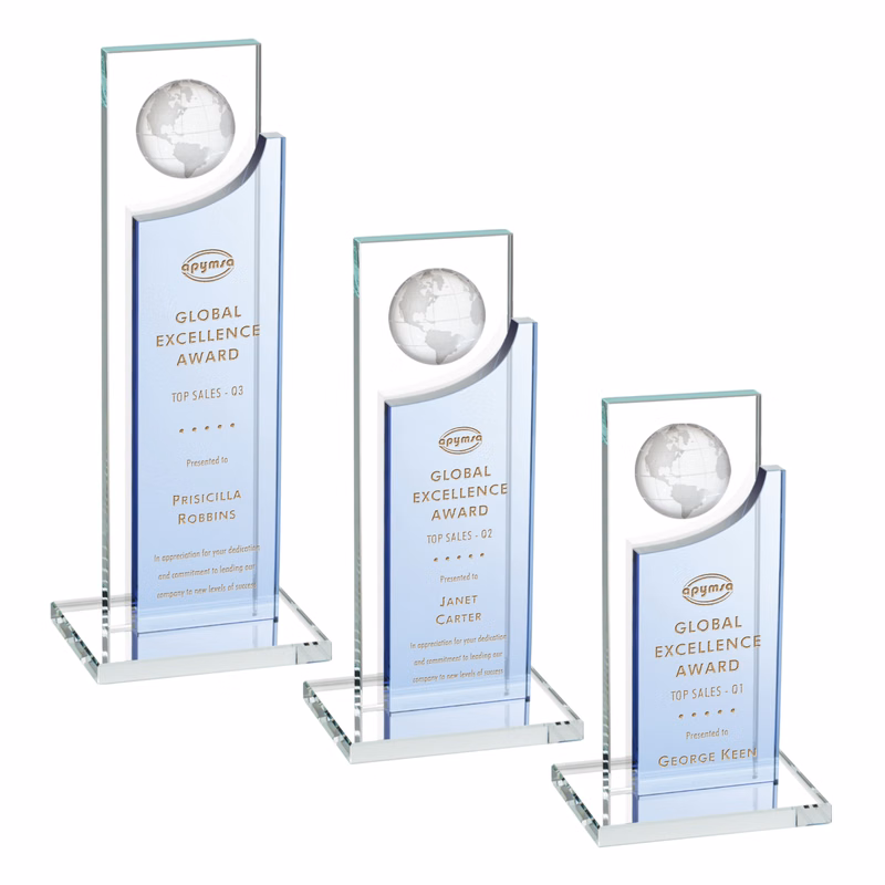 Sherwood Globe Award - Sky Blue