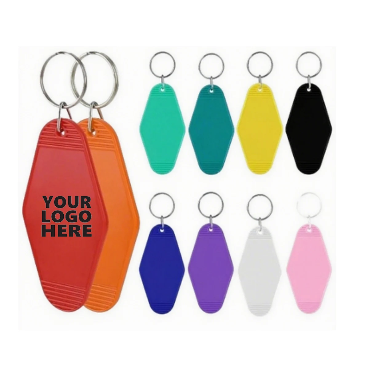 Vintage Plastic Key Tag Charm 1