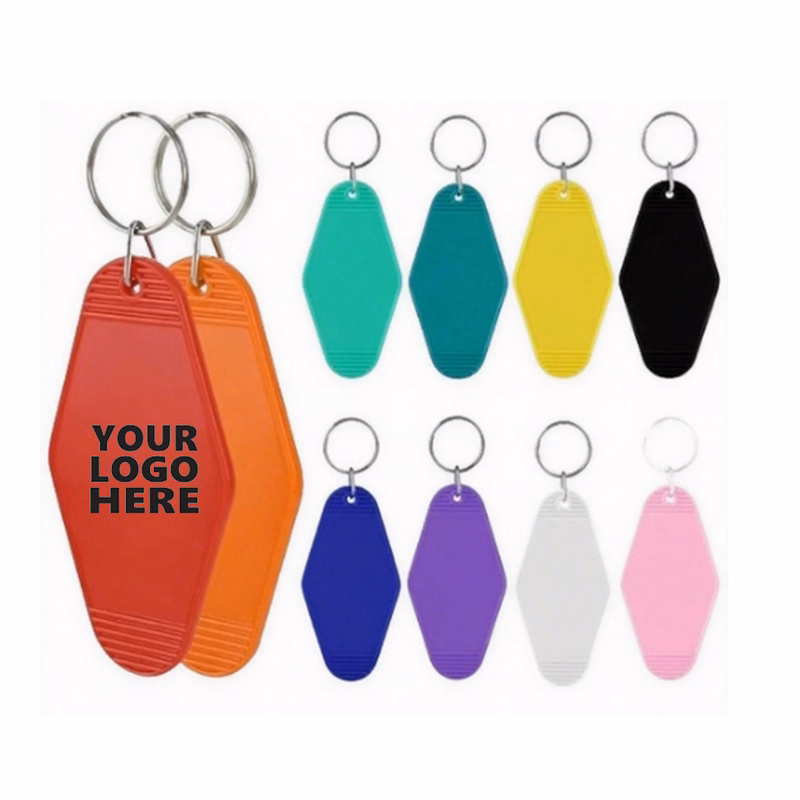 Vintage Plastic Key Tag Charm
