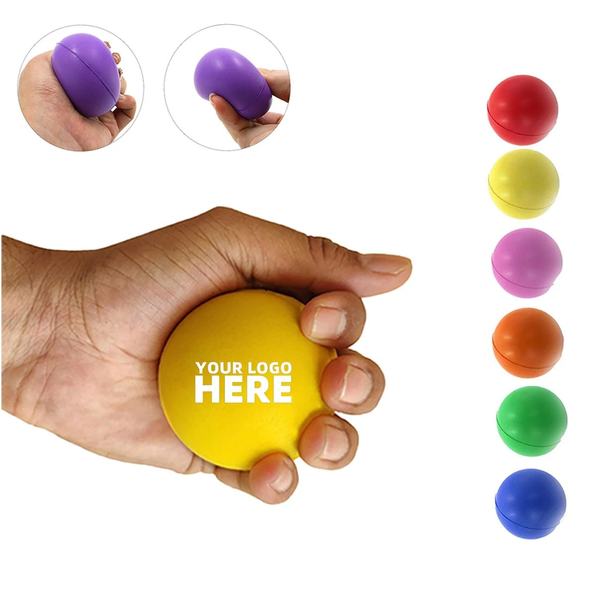 Round PU Stress Ball 1