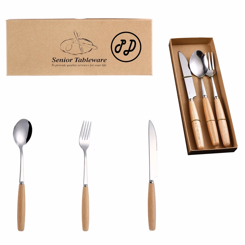 3PCS Stainless Steel Flatware Set