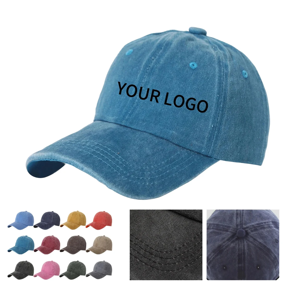 Washed Baseball Cap 1