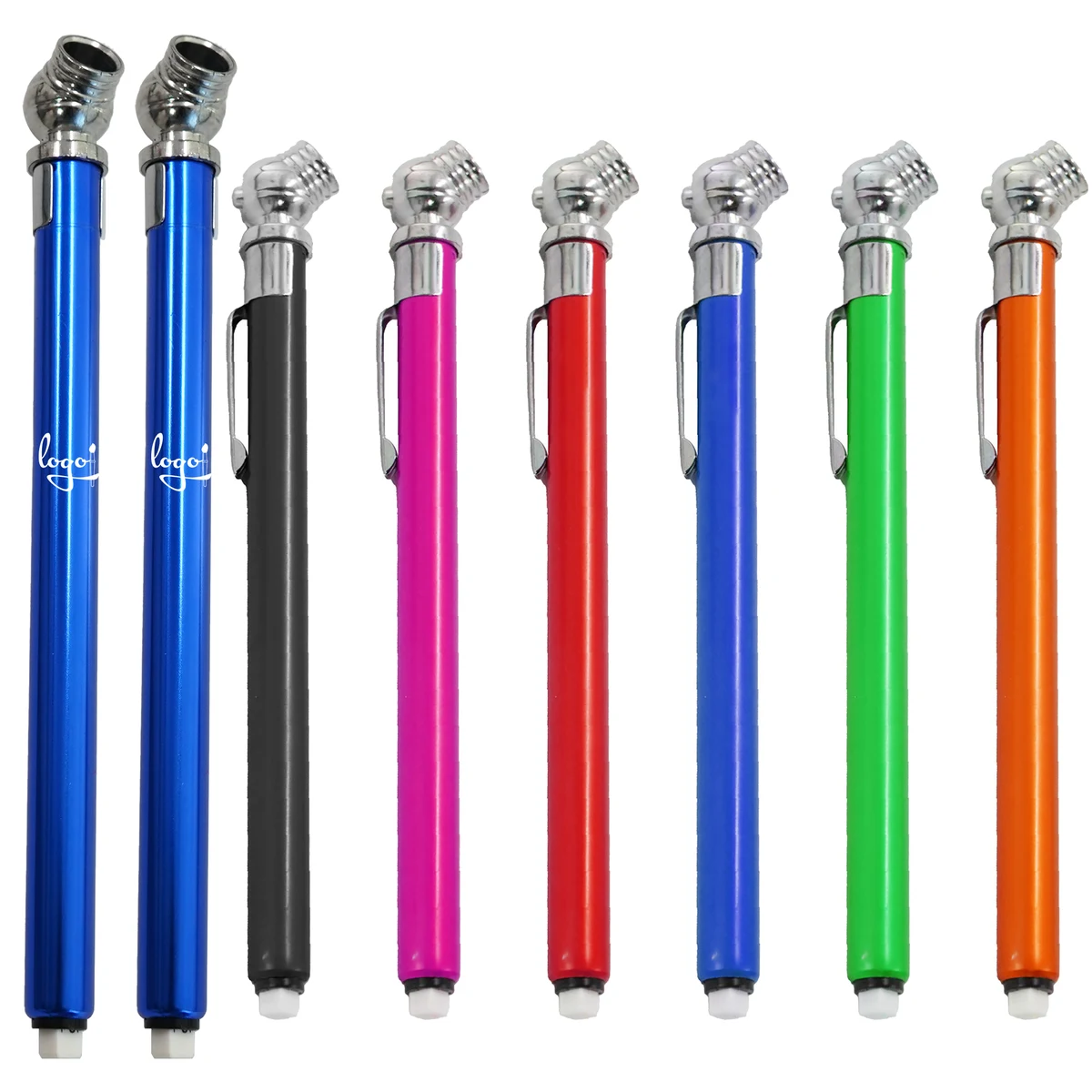 Pencil Style Aluminum Tire Pressure Gauge (Reads 10-50 PSI) 1
