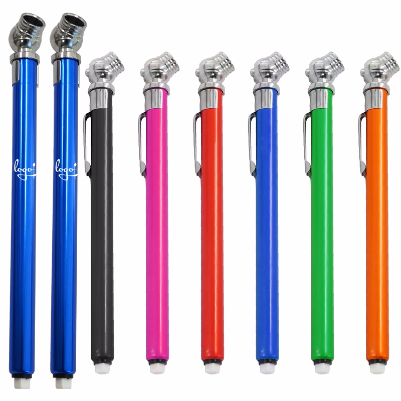 Pencil Style Aluminum Tire Pressure Gauge (Reads 10-50 PSI)