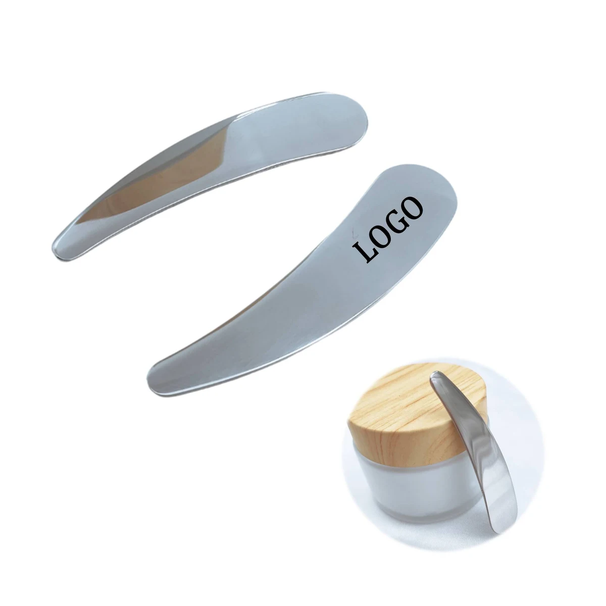 Metal Eye Cream Spatulas 1
