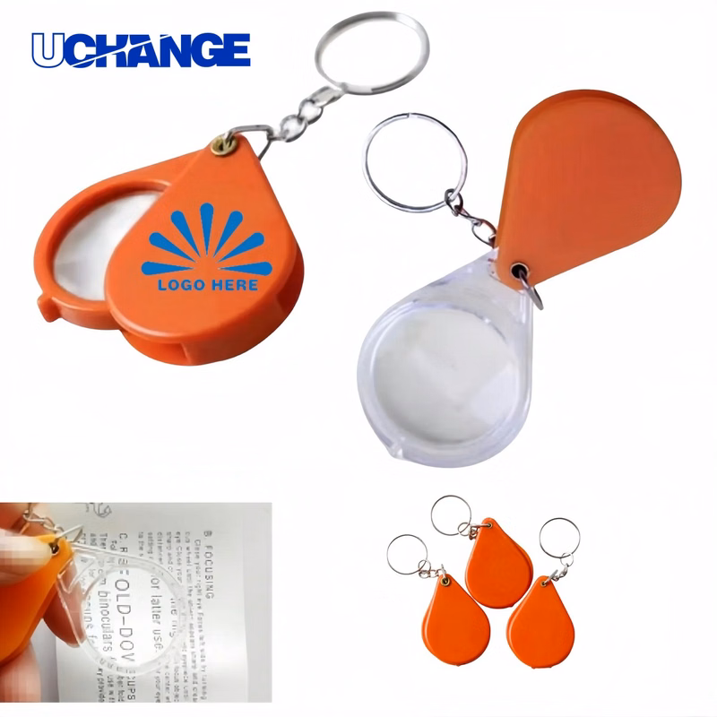 Keychain Folding Magnifying Glass Tool