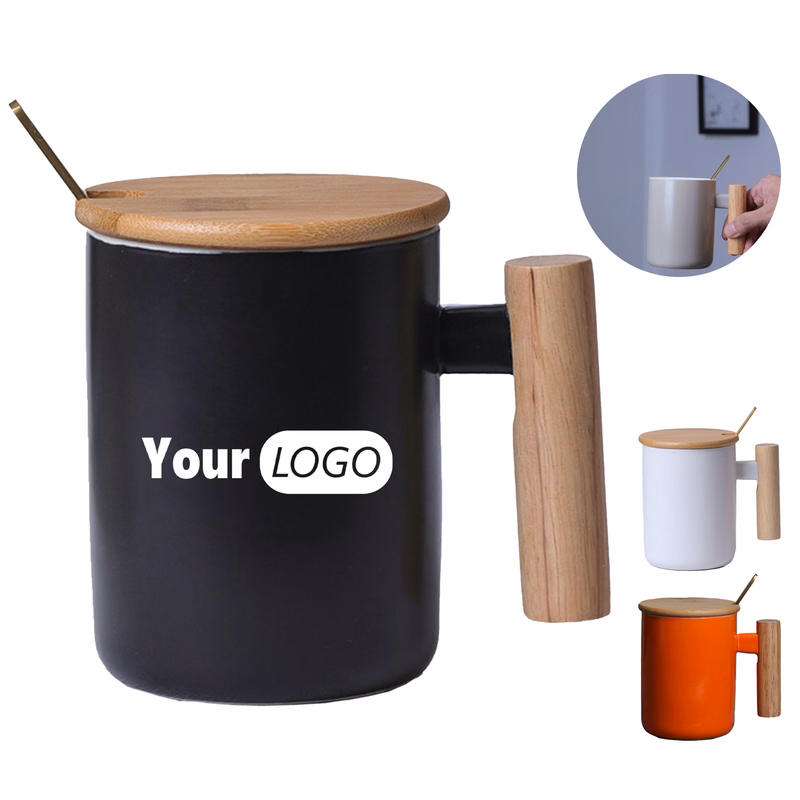 Ceramic Handle With Lid Mug