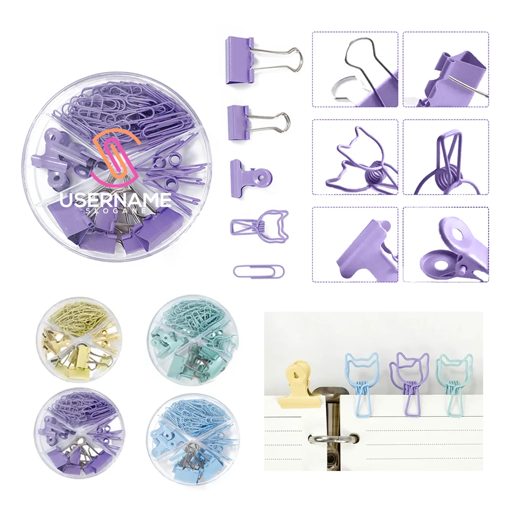 Reusable Colorful Durable Strong-Grip Clip Organizer Kit 1