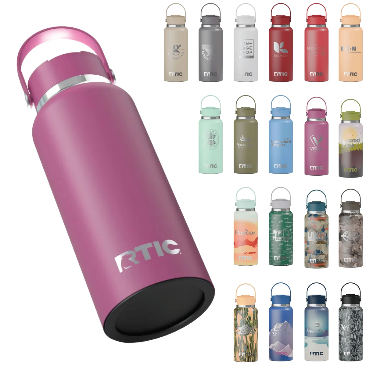 RTIC 32oz Ceramic Lined Stainless Steel Outback Bottles 1