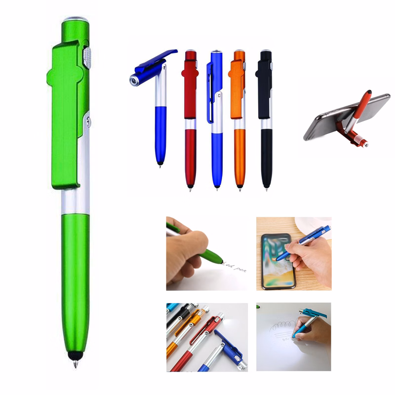 Cellphone Holder Pen with LED Light
