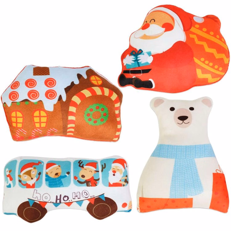 Christmas Dog Toys Assorted 7.5in