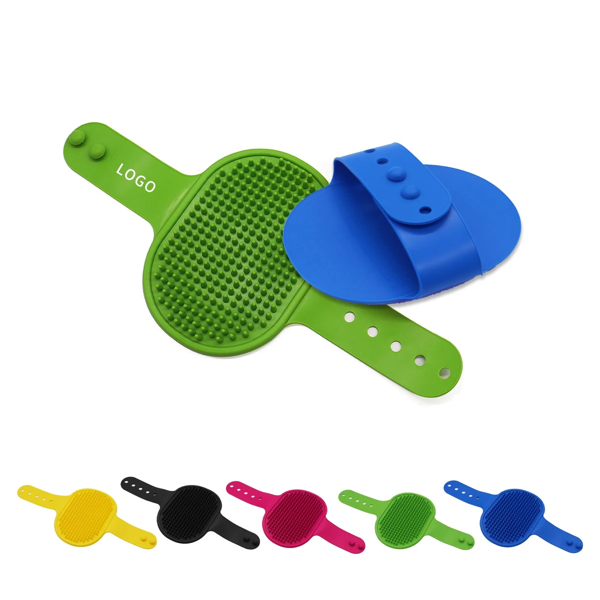 Pet Bath Brush Silicone Massage Brush 1