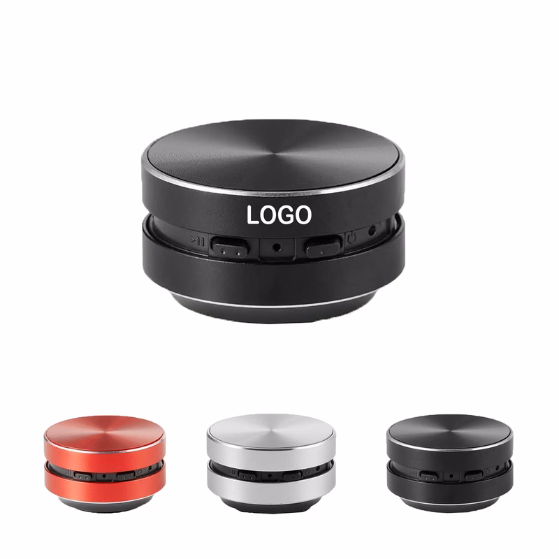 Mini Round Steel Wireless Speaker