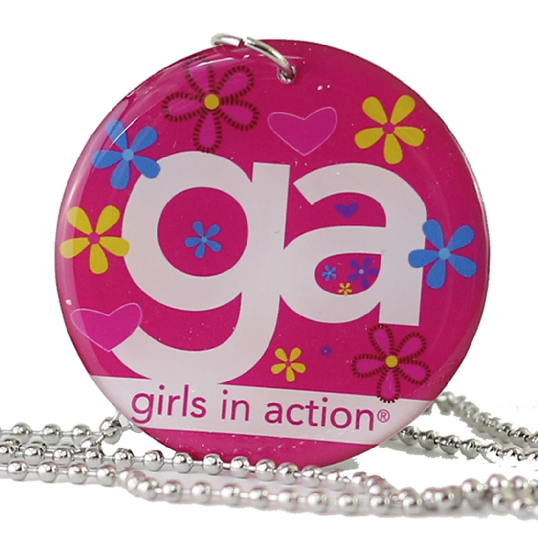 Ball Chain Necklace with Custom Pendant / Charm from 8.1 - 9 Sq. In. 1