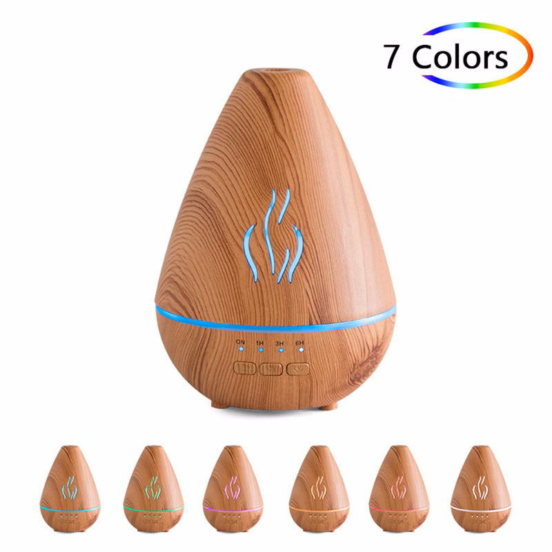 Usb Essential Oil Led Night Light Mist Humidifier