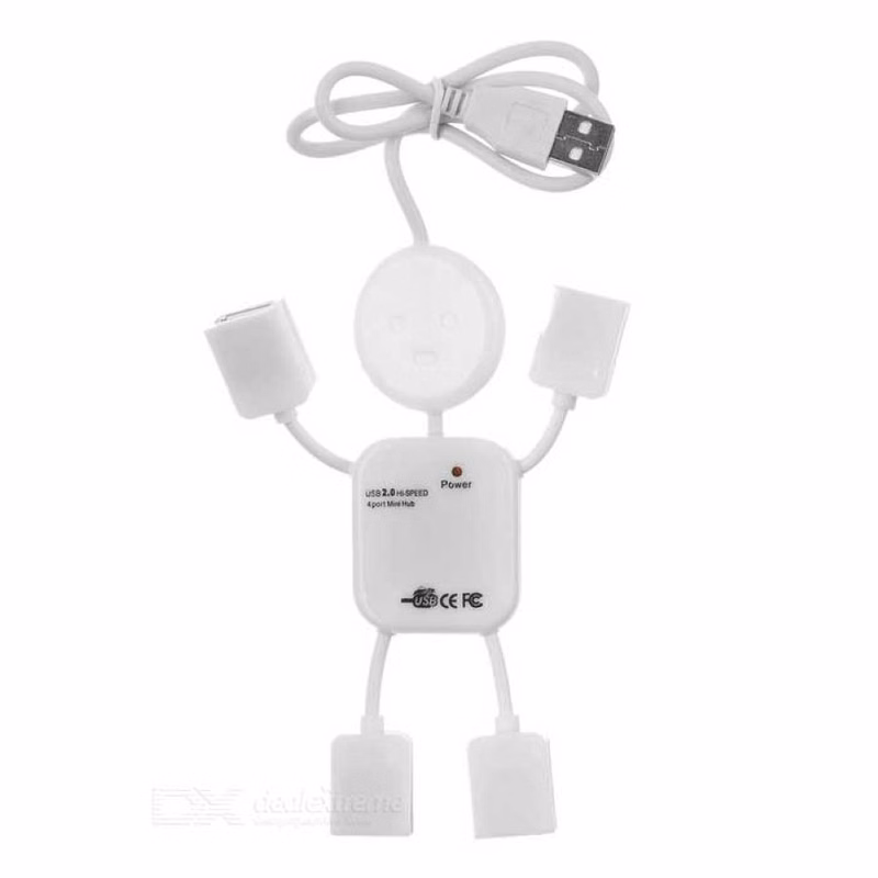 4 Ports Robert Design USB Hub