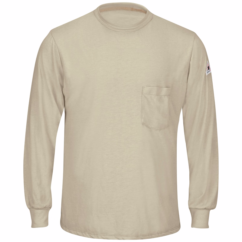 Bulwark® Men's Lightweight FR Long Sleeve T-Shirt