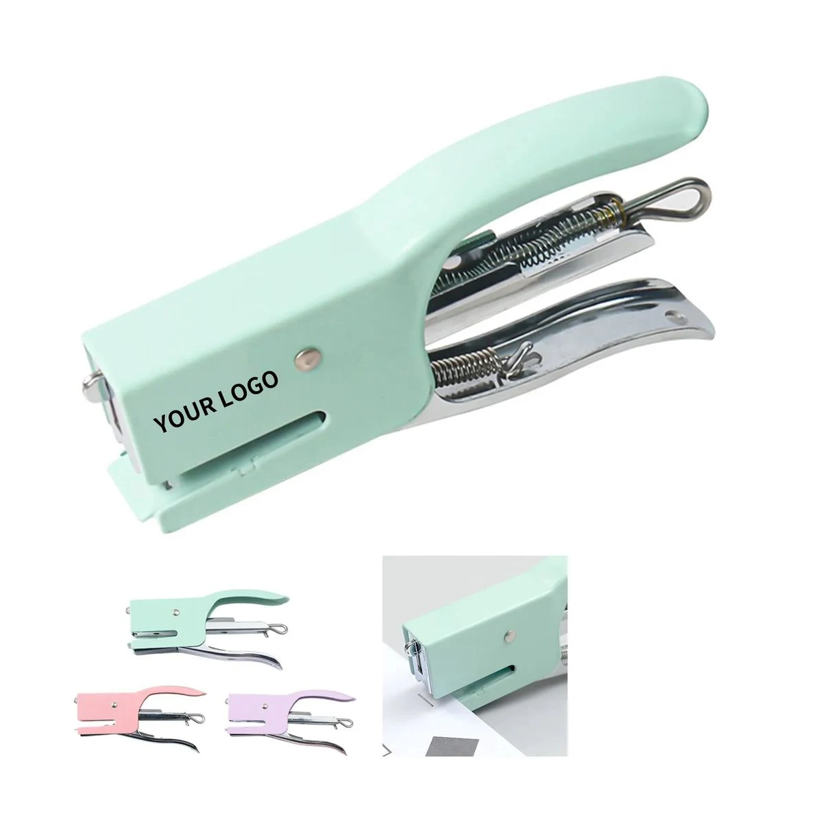 Mini Office Stapler with Silkscreen Logo 1