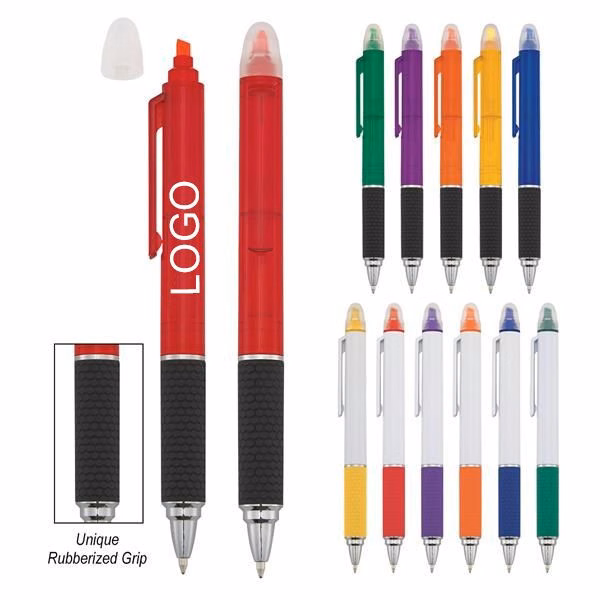 2-In-1 Ballpoint Highlighter Pen