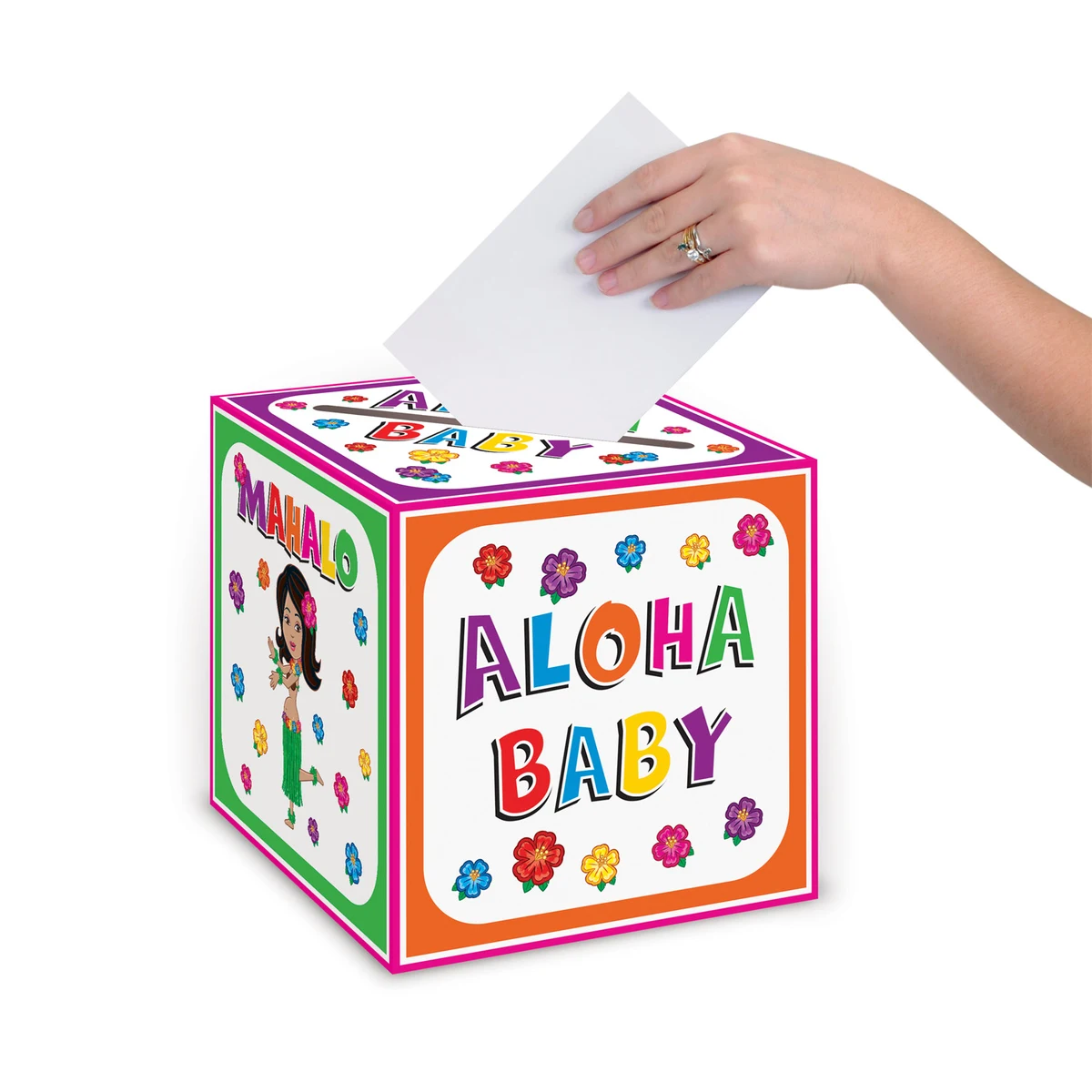 Hula Baby Card Box 1