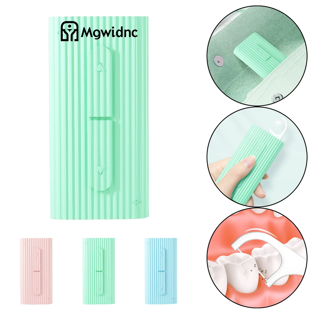 10 Pack Portable Automatic Floss Box 1