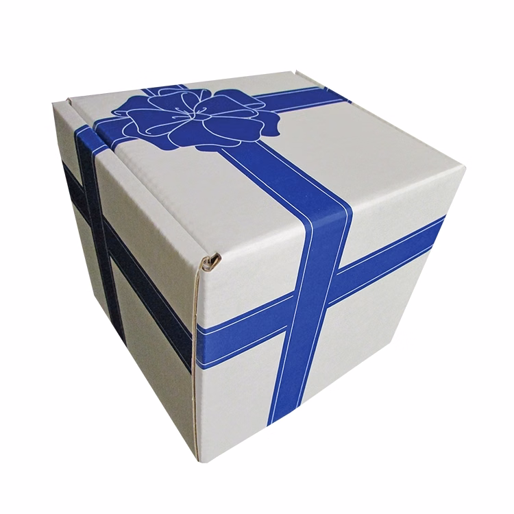 5-1/2" x 5" x 5" - E-Flute Outside Tuck Box